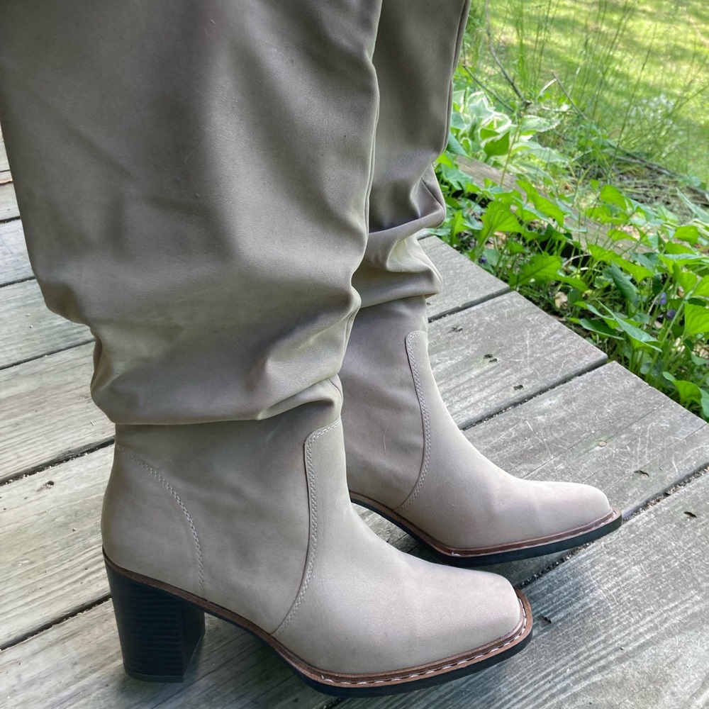 Women’s Wide Calf Knee High Tall Boot - Carissa Slouch